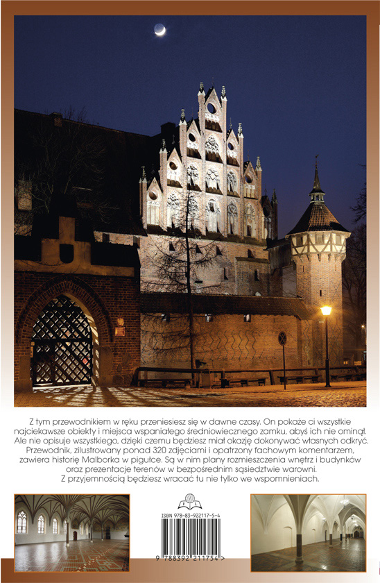 Malbork Castle - illustrated guidebook cover